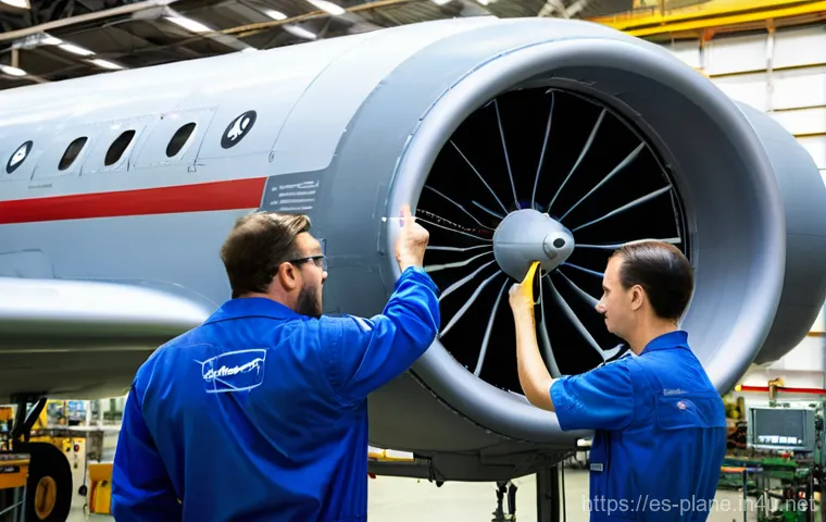 항공정비사 이직 시 고려할 점 - **Prompt:** A confident and experienced aircraft mechanic, gender-neutral, wearing a pristine, light... 항공정비사 이직 시 고려할 점 - **Prompt:** A confident and experienced aircraft mechanic, gender-neutral, wearing a pristine, light...